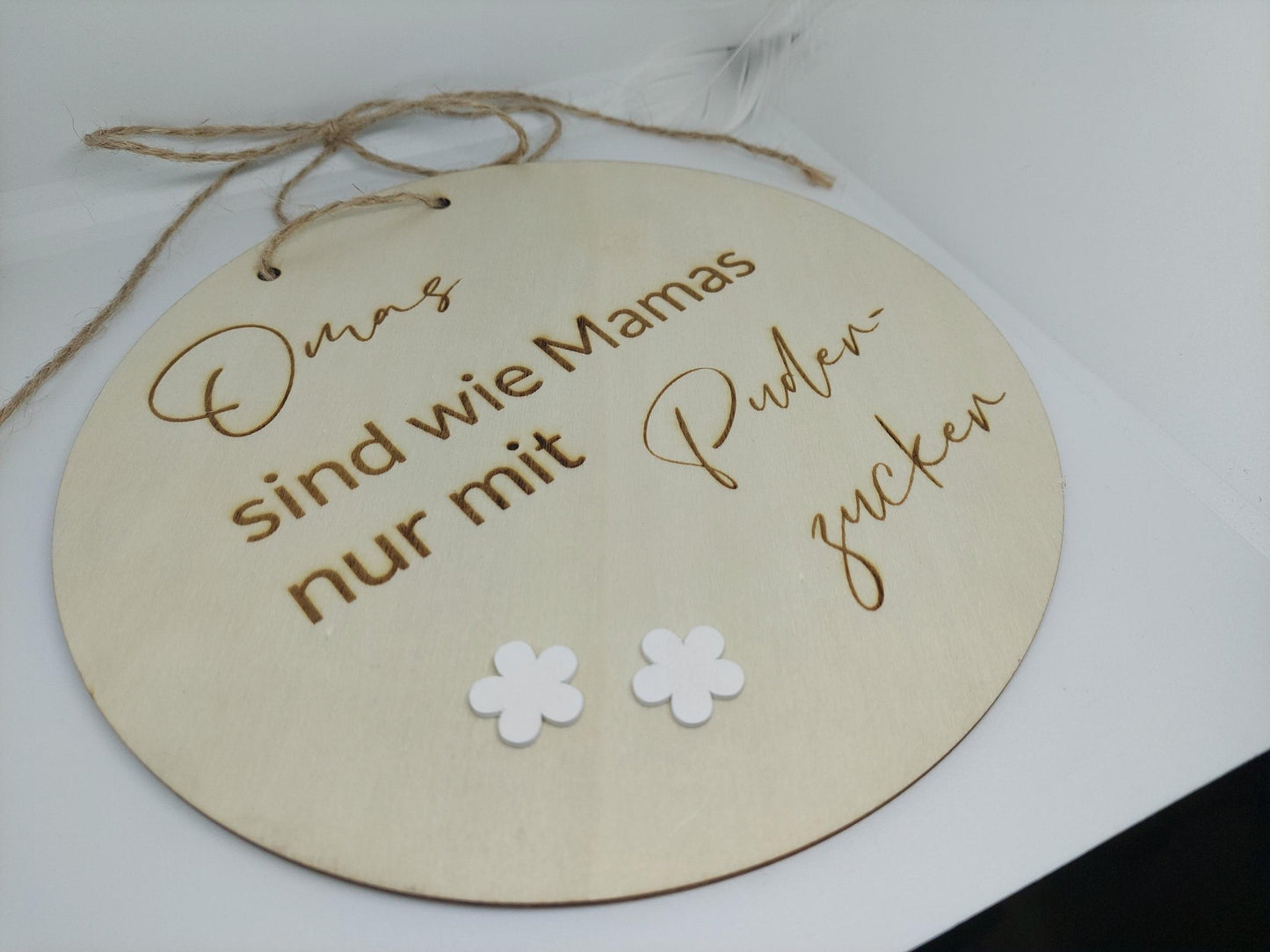 Geschenk für die Familie | Schild Oma