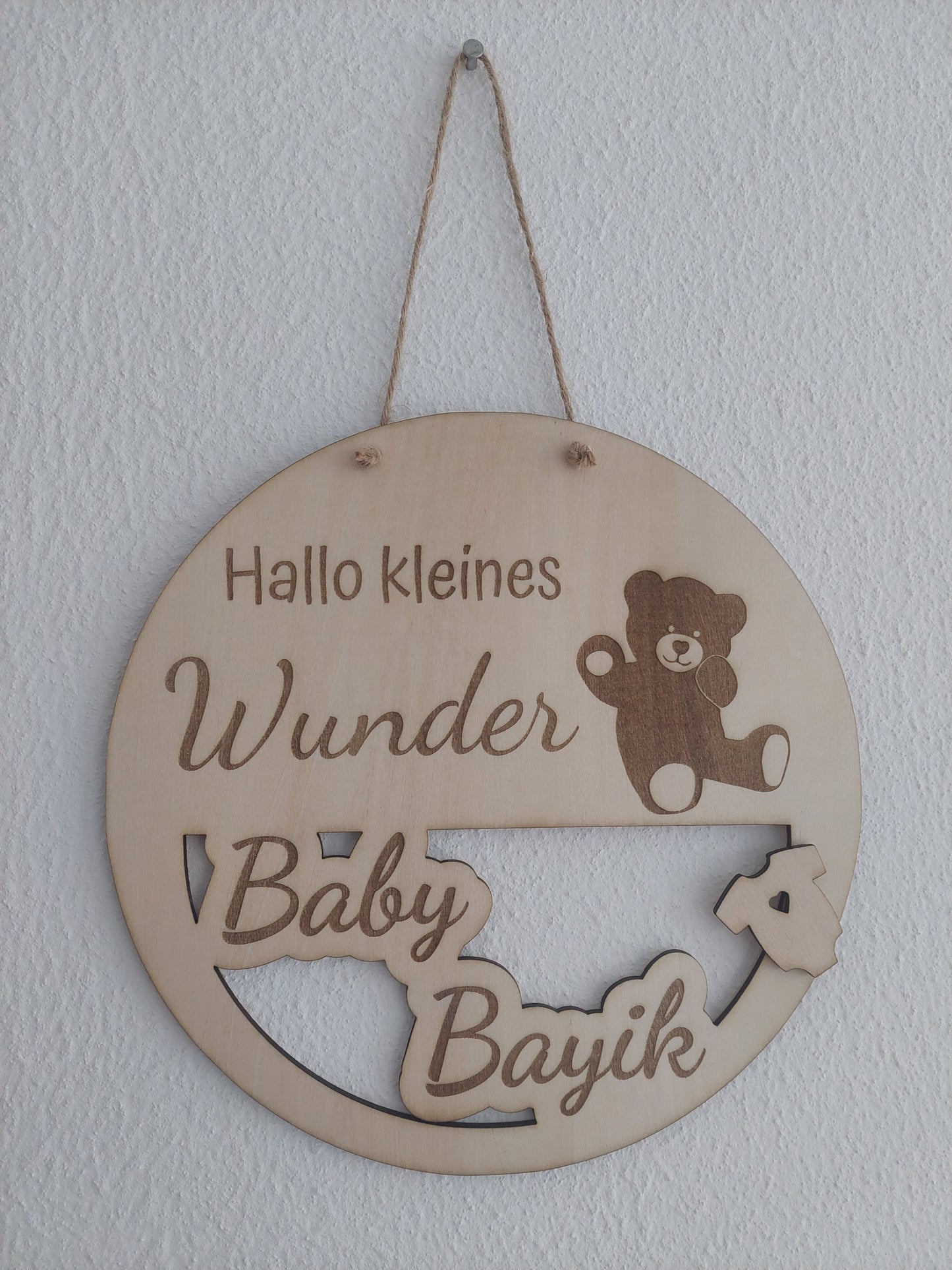 Geschenk zur Geburt, Hallo kleines Wunder