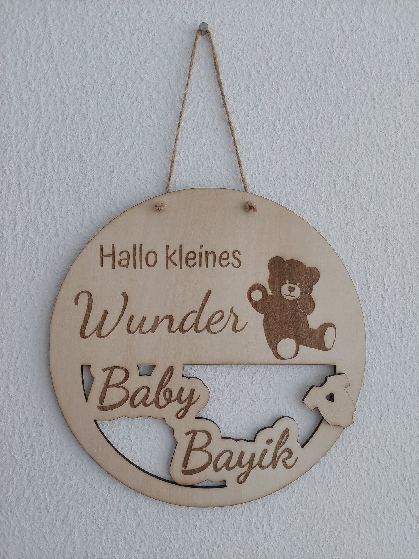 Geschenk zur Geburt, Hallo kleines Wunder