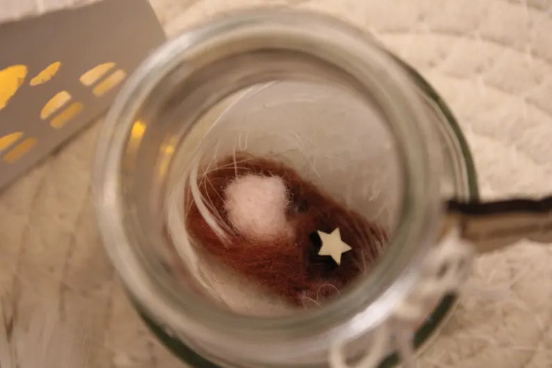 Trauerbegleiter Sternenkind, Trost, Trauer Erinnerungsglas, Trauerbewältigung, Trauergeschenk, Trauergeschenk Baby, Trauer Sternenkindeltern