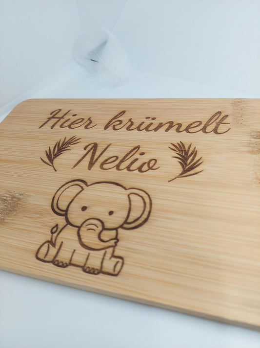 Frühstücksbrett für Kinder personalisiert